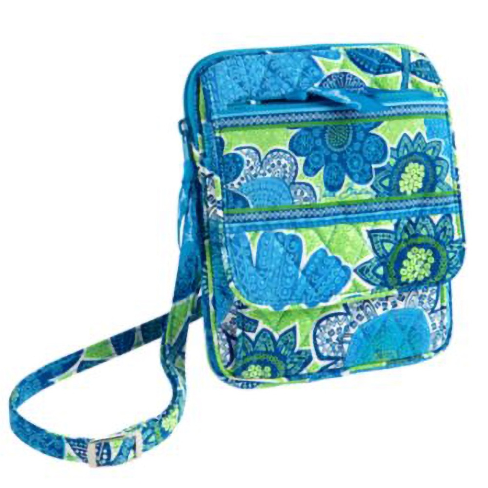 Blue Green Vera Bradley Mini Hipster